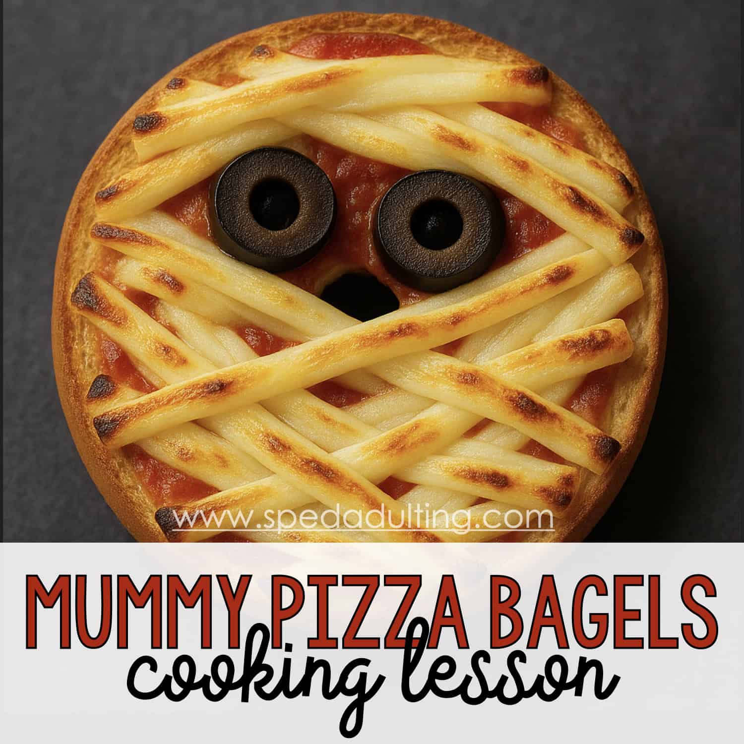 BLOG: Mummy Pizza Bagel Cooking Lesson