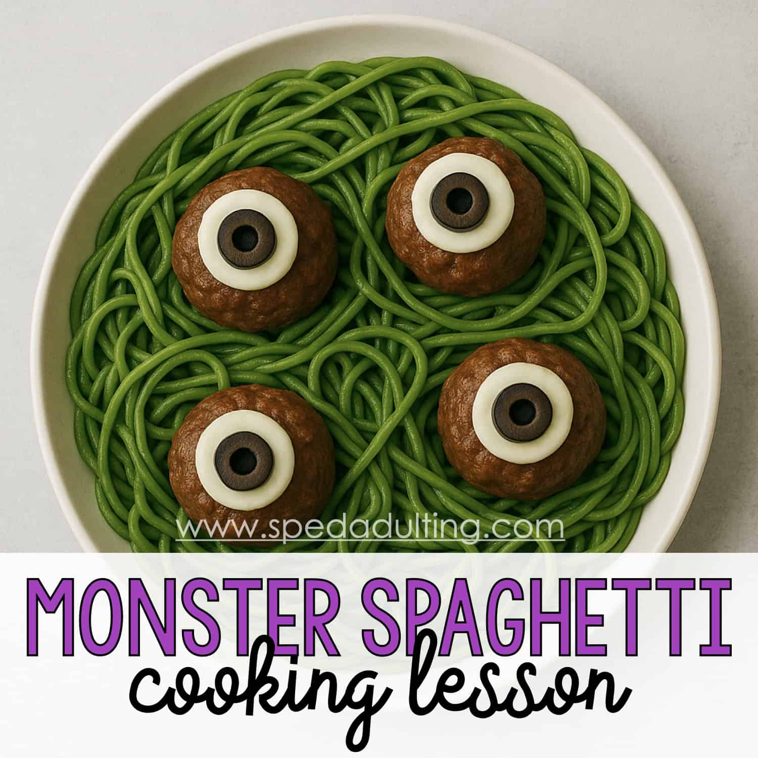 BLOG: Monster Spaghetti Cooking Lesson