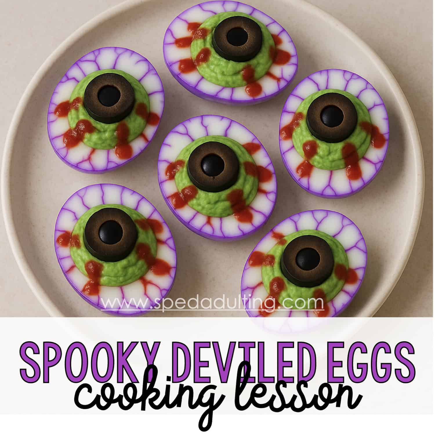 BLOG: Spooky Deviled Eggs Cooking Lesson