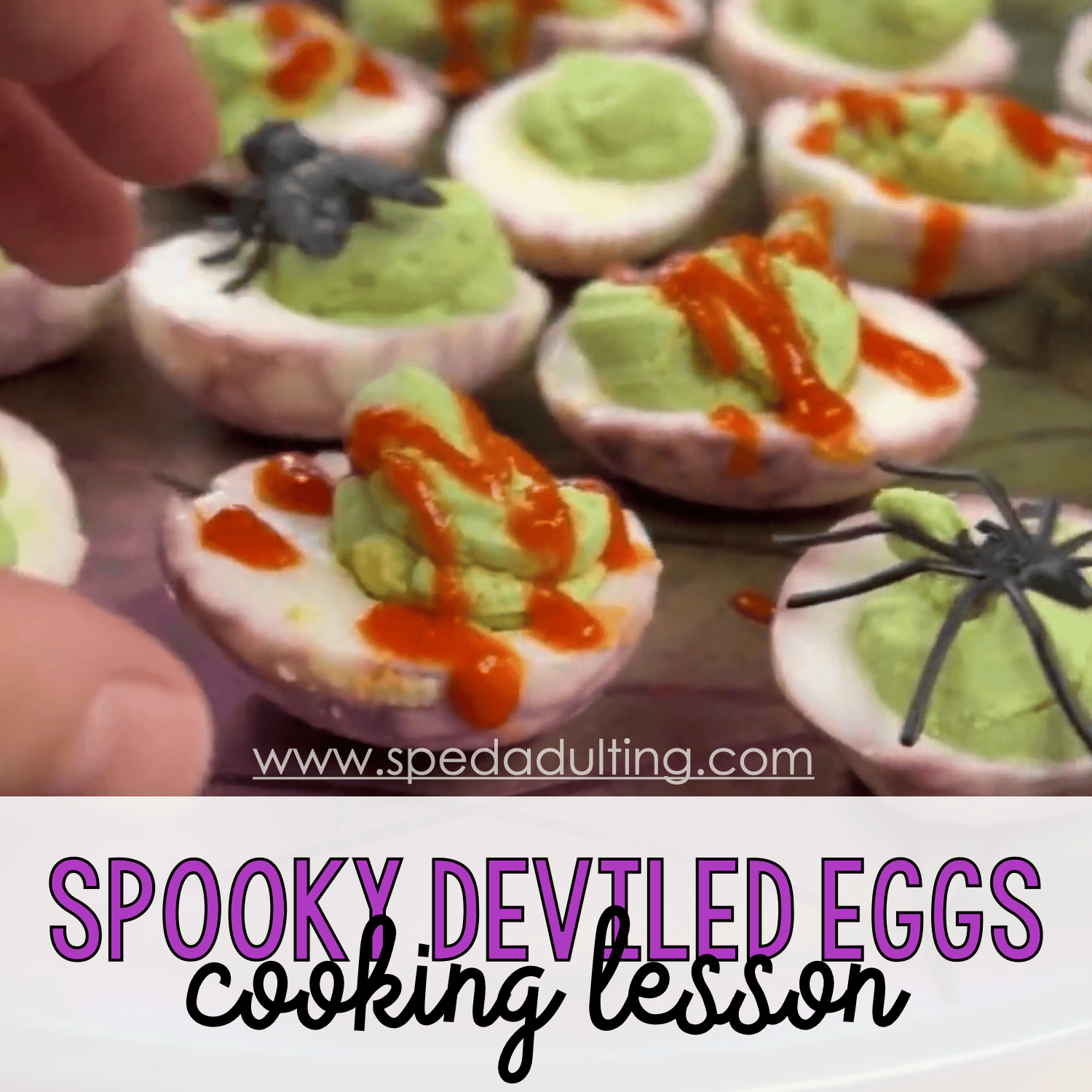 BLOG: Spooky Deviled Eggs Cooking Lesson