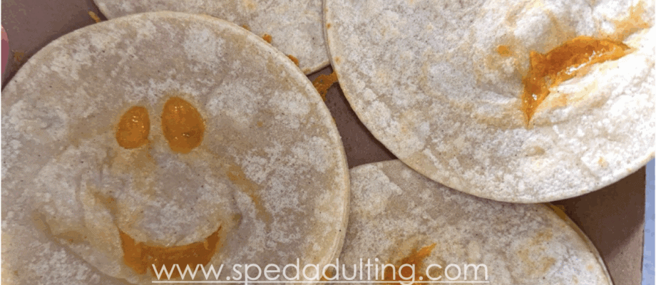 BLOG: Jack-o-lantern Quesadilla Cooking Lesson Recipe