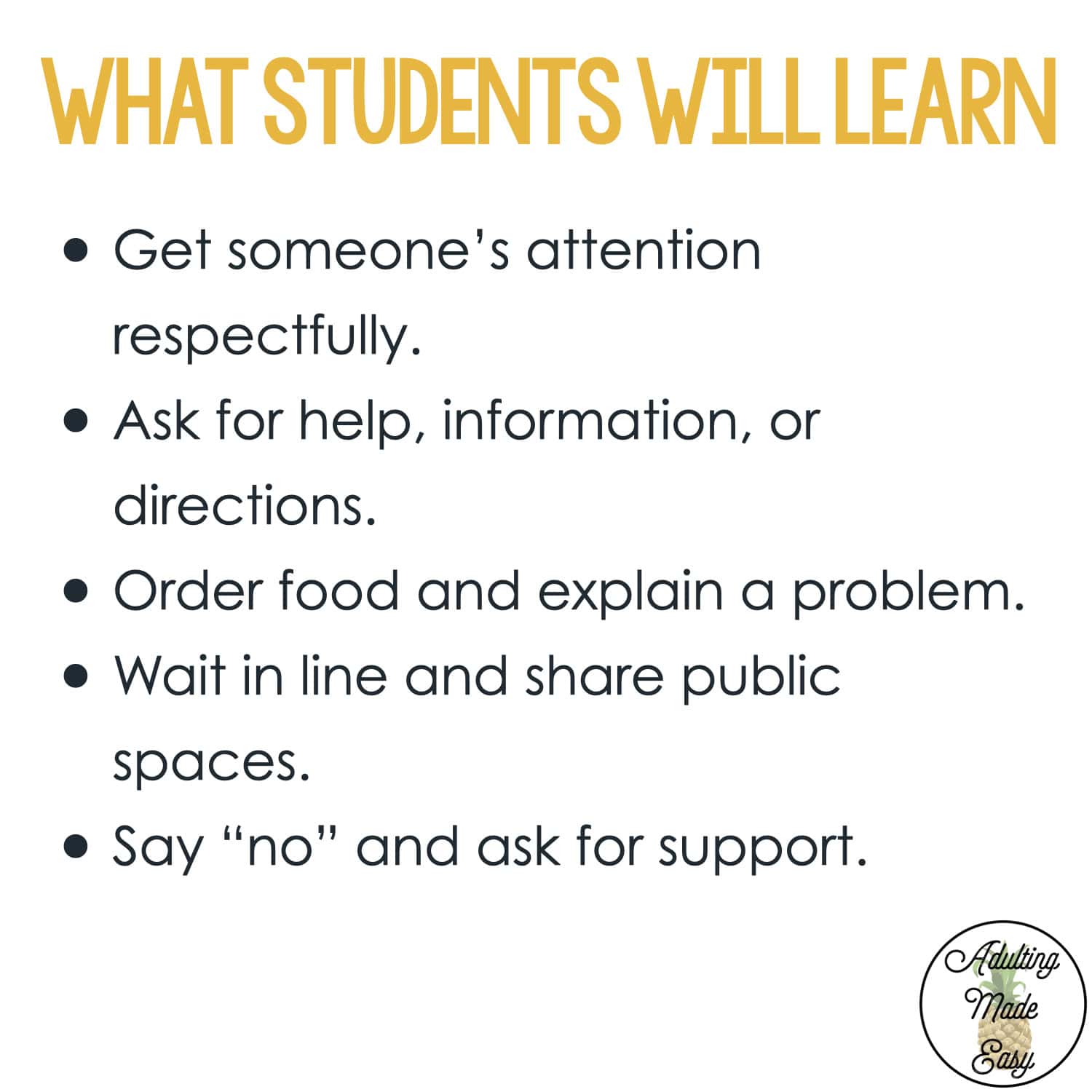 Teaching Community Interactions | Social Skills Lesson Slides