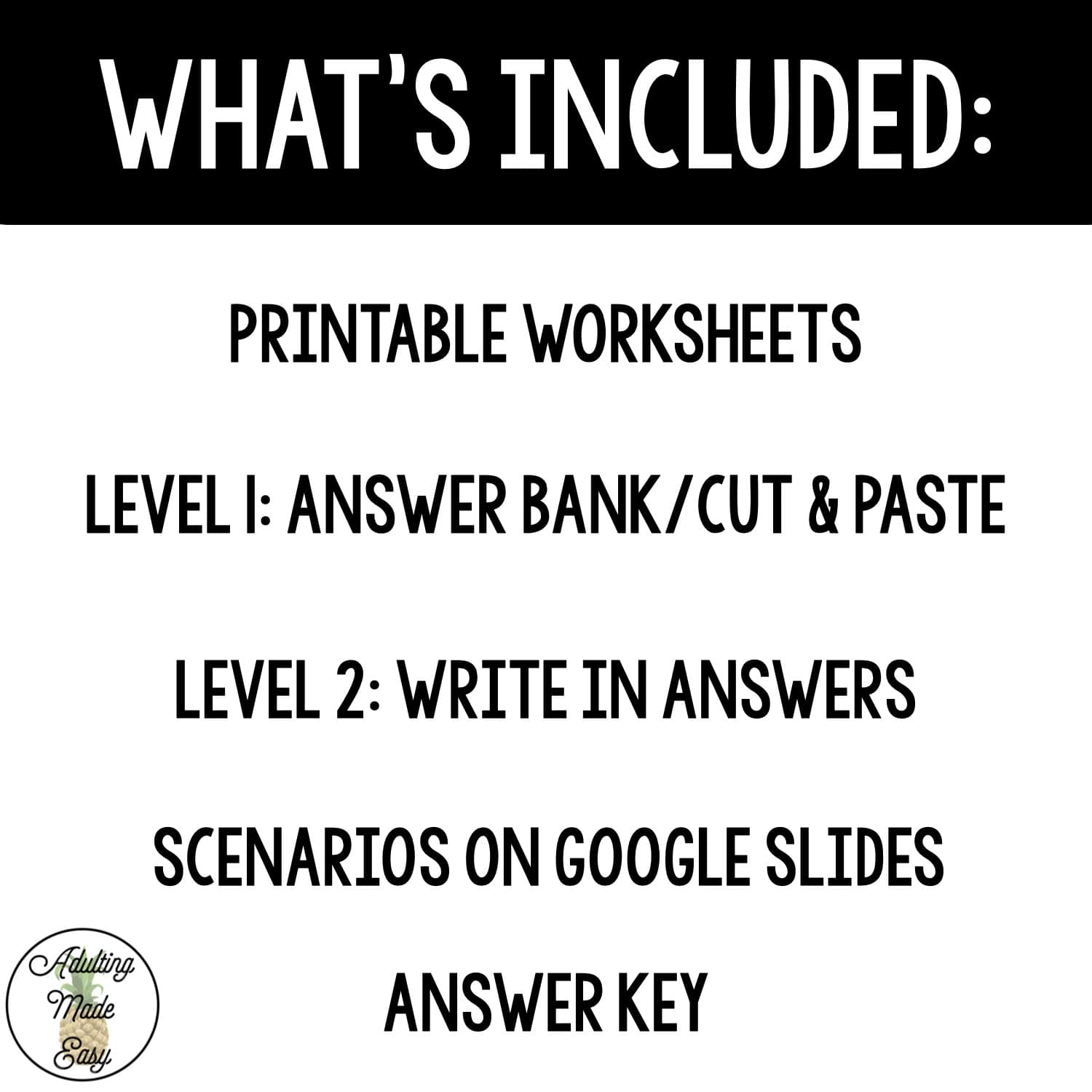 Kitchen Safety Scenarios | Slides & Worksheets